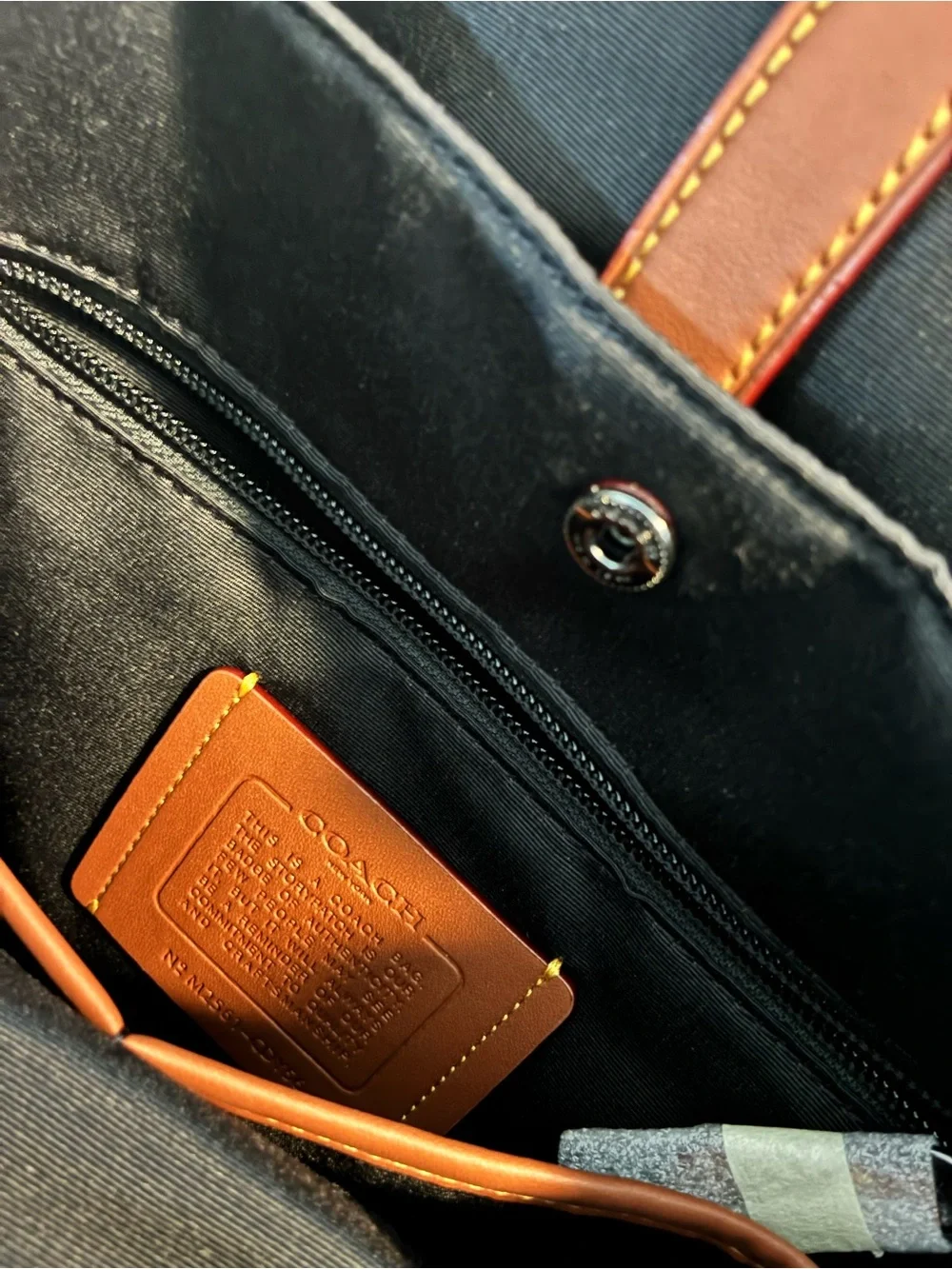 Coach men backpack